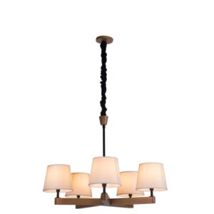 LUSTRE YASMIN 5 LÂMPADAS