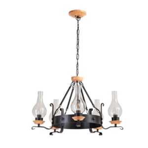 LUSTRE OXFORD 5 LÂMPADAS